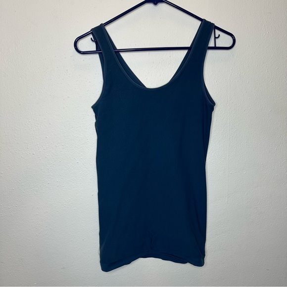 Yelette Blue One Size Seamless Tank - Picture 1 of 4